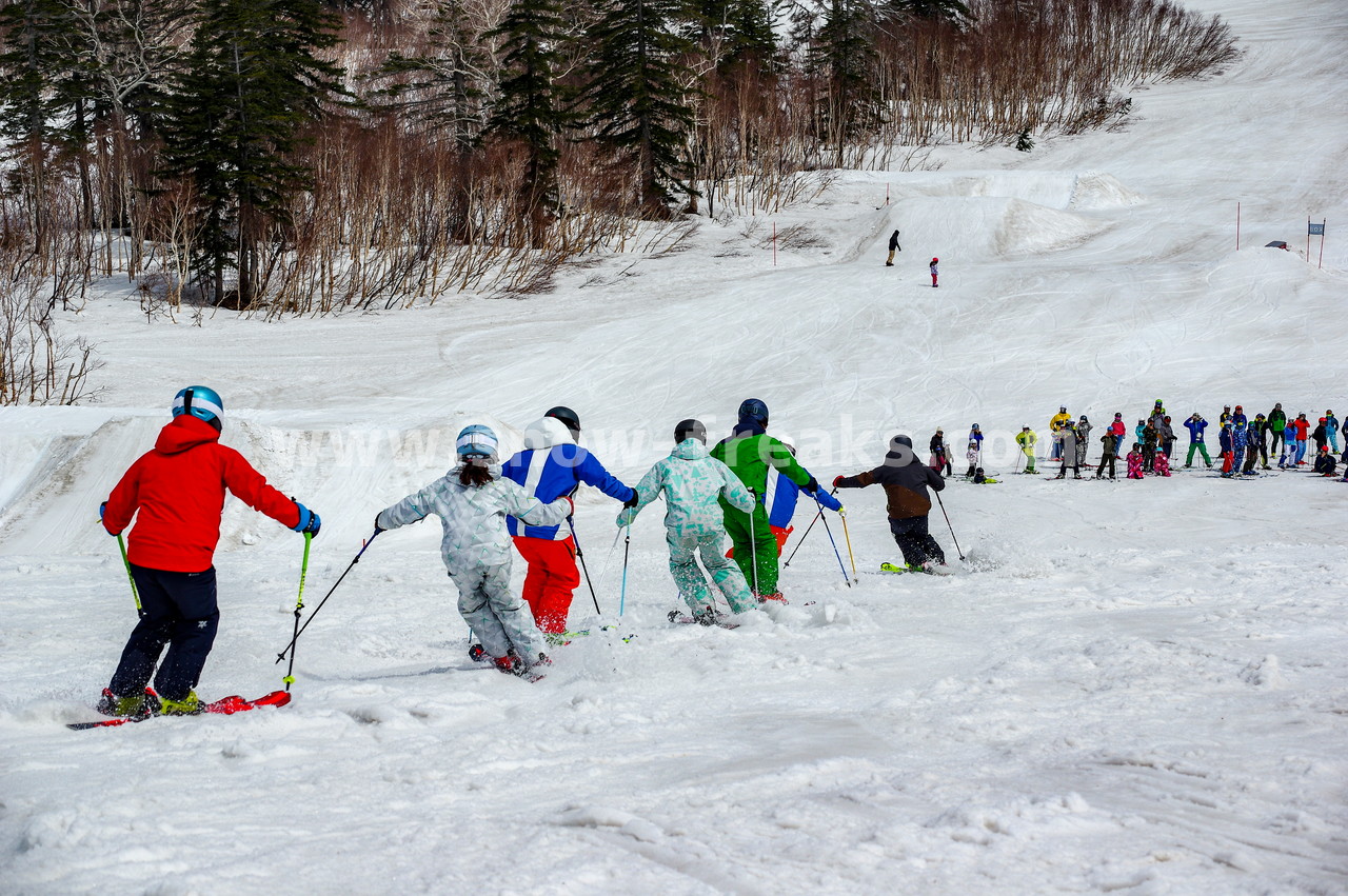 札幌国際スキー場 プロスキーヤー・吉田勝大 presents『M’s Ski Salon感謝祭』 総勢60名超、みんなで楽しく春スキーセッション(^O^)／